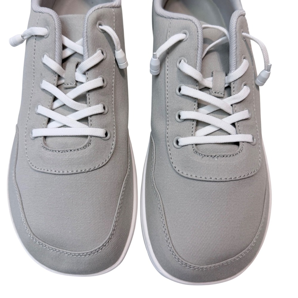 Hobibear Clover Barefoot Sneakers Mens 10.5 Gray Minimalist Zero Drop Wide Toe - Picture 10 of 15